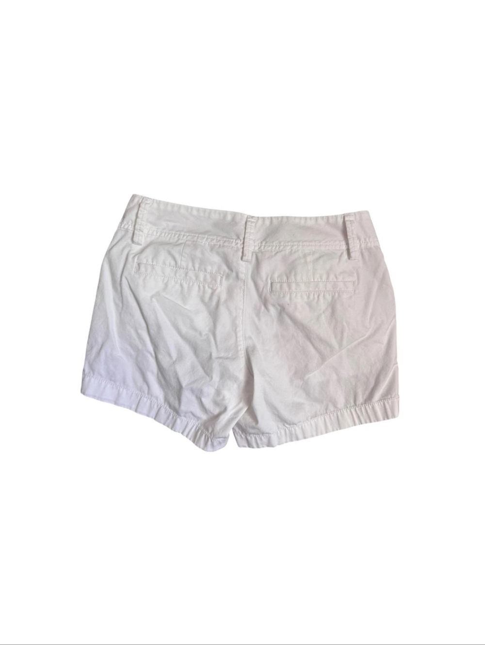 Lilly Pulitzer Women's Callahan Shorts White Cotton 5" Size 00 - Picture 2 of 7